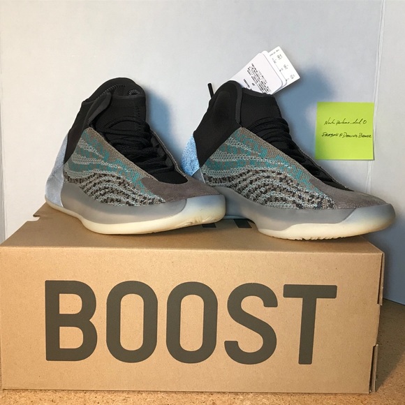 Yeezy QNTM Teal Blue - Picture 4 of 4